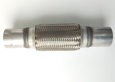 ευκίνητος σωλήνας εξάτμισης 55mm με τους επαργυλωμένους συνδετήρες επεκτάσεων