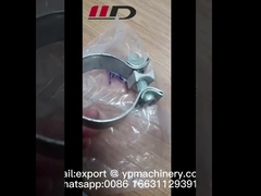 2.5inch το ανοξείδωτο βαρέλι κασκόλ εξάτμισης Steel304 στερεώνει τα αυτόματα ανταλλακτικά