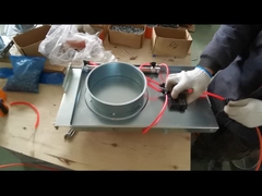 Πνευματικός γλιστρώντας γαλβανισμένος διατάξεις απόσβεσης χάλυβας 80400mm ελέγχου ζώνης