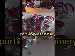 Ο αεροστεγής γρήγορος σωλήνας απελευθέρωσης στερεώνει το στρογγυλό συνδετήρα κλειδώματος σφιγκτηρών με το κόκκινο λάστιχο