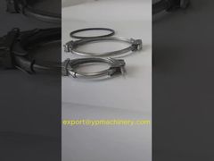 Αρθρωτός σφιγκτήρας σωλήνα δακτυλίου ταχείας έλξης συστήματος σωληνώσεων