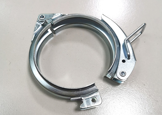 ISO9001 1.01.2mm γαλβανισμένος σωλήνων σφιγκτήρας μοχλών απελευθέρωσης σφιγκτηρών γρήγορος με την κλειδαριά
