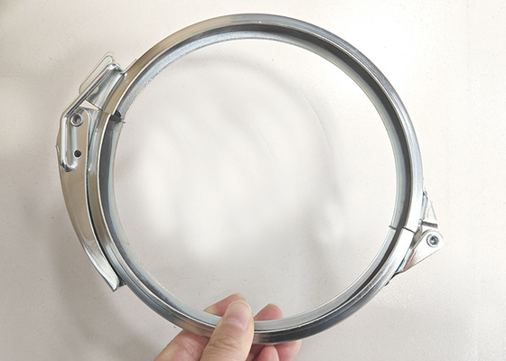 180 mm Στρογγυλο άμεση απελευθέρωση σωληνάριο ζεύγος αερισμού αεροδυναμική ζεύγος V ζεύγος φλάντζης ζεύγος