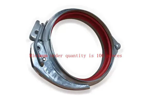 80mm γαλβανισμένος σφιγκτήρας επισκευής