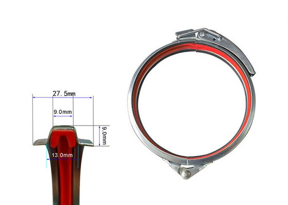 80600mm γαλβανισμένος αντι διαβρωτικός υψηλής αντοχής σφιγκτηρών σωλήνων