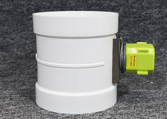 Αποσβεστήρες Ελέγχου Ζώνης Hvac 24v Pvc Μηχανοκίνητοι με Σφράγιση Λεπίδας με Φλάντζα 4nm
