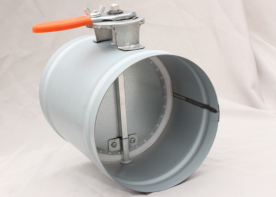 150 mm Ζώνη χαλυβουργού χάλυβα hvac αποσβεστήρες χειροκίνητη λειτουργία