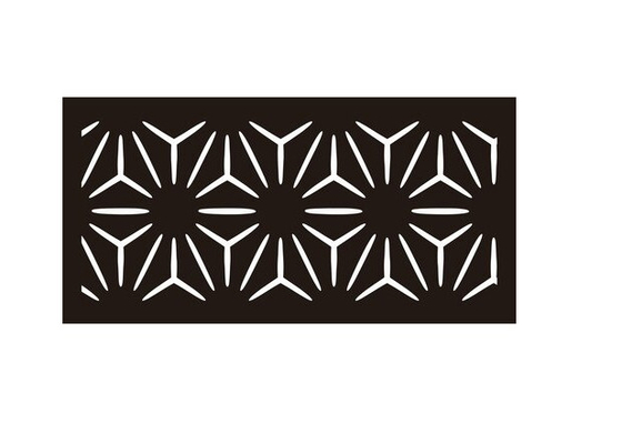 Ελαφριά διακοσμητικά πάνελ με laser cut Αντίσταση στη διάβρωση