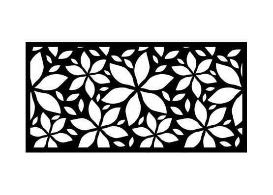 15mm Laser Cut Metal Φράχτης Πίνακες Ακτινοβολία