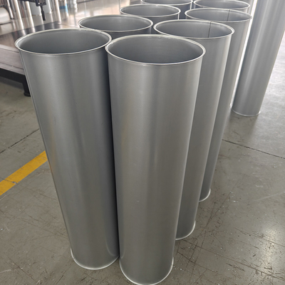 80 mm - 300 mm σωλήνας συλλογής σκόνης γαλβανισμένος σωλήνας φλάντζης άκρο ίσος στρογγυλός αγωγός