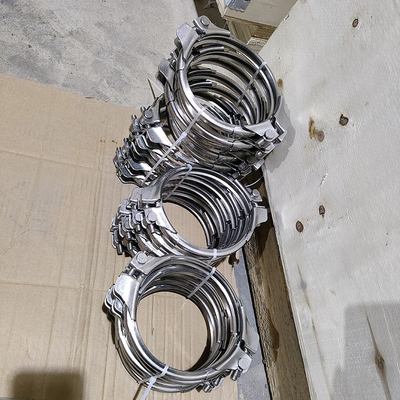 150 mm από ανοξείδωτο χάλυβα 304 βρόγχος βαριές λαβές σωλήνων για αντίσταση στη σκουριά