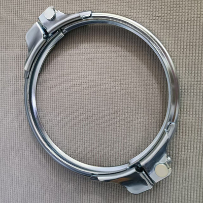 2.0mm Πέλμα βαρέος φορτίου γαλβανισμένο ή ανοξείδωτο χάλυβα 304 Κραβίδες σωλήνων με δαχτυλίδια σφράγισης
