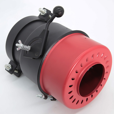 Προσαρμοσμένο 100MM Powder Coating Metal Stamping Components Πυροπροστατευτικό σπήλαιο