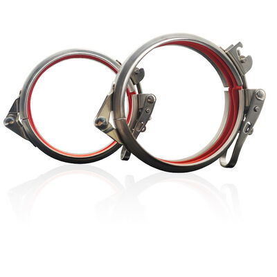 Κράπτης ελαστικού σωλήνα ρυθμιζόμενος σωλήνας σωλήνα Κράπτης γρήγορης απελευθέρωσης στρογγυλός σωλήνας Κράπτης γρήγορου κλειδαριού δαχτυλίδι